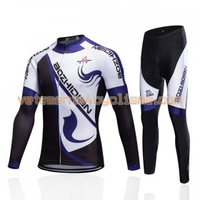 Tenue Cycliste Manches Longues et Collant Long 2017 Aozhidian N030