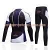 Tenue Cycliste Manches Longues et Collant Long 2017 Aozhidian N030