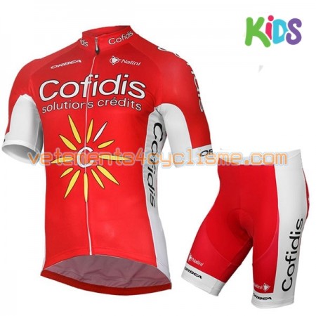 Tenue Cycliste et Cuissard Enfant 2017 Cofidis Pro Team N001