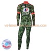 Tenue Cycliste Manches Longues et Collant à Bretelles 2017 Armee De Terre Hiver Thermal Fleece N001