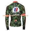 Tenue Cycliste Manches Longues et Collant à Bretelles 2017 Armee De Terre Hiver Thermal Fleece N001