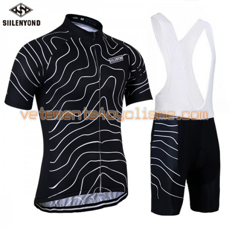 Tenue Cycliste et Cuissard à Bretelles 2017 Siilenyond N014