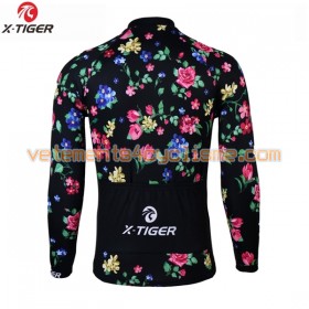 Maillot vélo 2017 X-Tiger Manches Longues N008