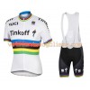 Tenue Cycliste et Cuissard à Bretelles 2016 Tinkoff N003