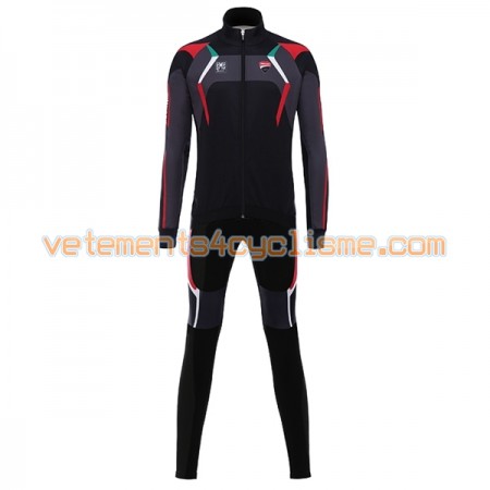 Tenue Cycliste Manches Longues et Collant à Bretelles 2017 Ducati Corse N001