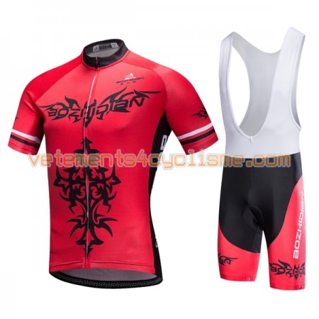 Tenue Cycliste et Cuissard à Bretelles 2017 Aozhidian N005