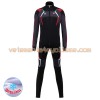 Tenue Cycliste Manches Longues et Collant à Bretelles 2017 Ducati Corse Hiver Thermal Fleece N001