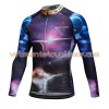 Tenue Cycliste Manches Longues et Collant à Bretelles 2017 Aozhidian N001
