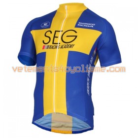 Tenue Cycliste et Cuissard à Bretelles 2017 Seg Racing Academy Championnats de Swedish