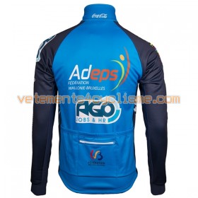 Tenue Cycliste Manches Longues et Collant à Bretelles 2017 Ago-Aqua Service N001