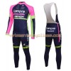 Tenue Cycliste Manches Longues et Collant à Bretelles 2016 Lampre-Merida N001