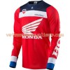 Maillots VTT/Motocross 2017 Troy Lee Designs TLD SE Air Corsa Honda Manches Longues N001