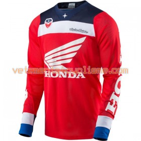 Maillots VTT/Motocross 2017 Troy Lee Designs TLD SE Air Corsa Honda Manches Longues N001