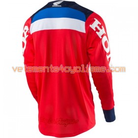 Maillots VTT/Motocross 2017 Troy Lee Designs TLD SE Air Corsa Honda Manches Longues N001