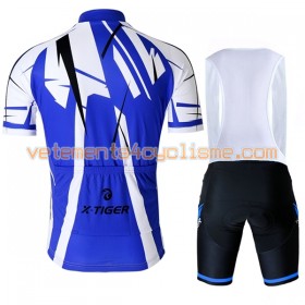 Tenue Cycliste et Cuissard à Bretelles 2017 X-Tiger N009