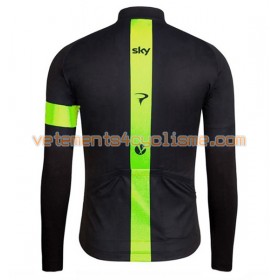 Maillot vélo 2016 Team Sky Manches Longues N002