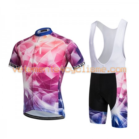 Tenue Cycliste et Cuissard à Bretelles 2017 Aozhidian N017