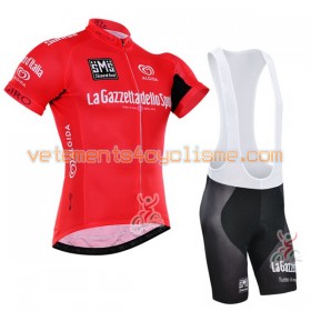 Tenue Cycliste Rouge et Cuissard à Bretelles 2016 Giro dItalia