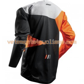 Maillots VTT/Motocross 2017 Thor Fuse Pinin Manches Longues N003