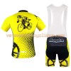 Tenue Cycliste et Cuissard à Bretelles 2017 Aogda N003