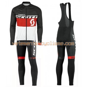 Tenue Cycliste Manches Longues et Collant à Bretelles 2016 Scott N001
