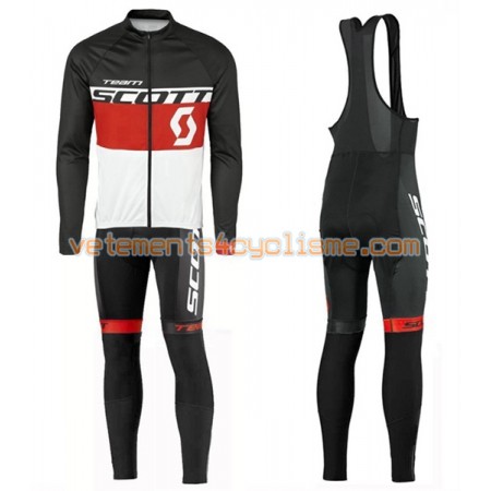 Tenue Cycliste Manches Longues et Collant à Bretelles 2016 Scott N001