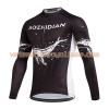 Maillot vélo 2017 Aozhidian Manches Longues N018