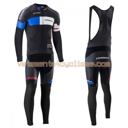 Tenue Cycliste Manches Longues et Collant à Bretelles 2016 Orbea N001