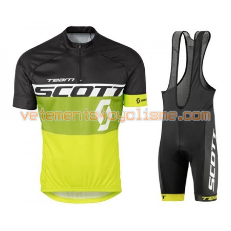 Tenue Cycliste et Cuissard à Bretelles 2016 Scott N006