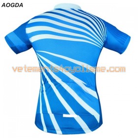 Maillot vélo 2017 Aogda N038