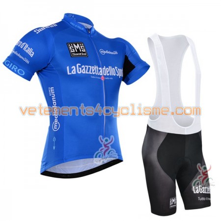 Tenue Cycliste Bleu et Cuissard à Bretelles 2016 Giro dItalia