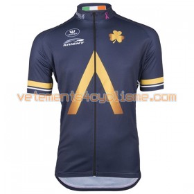 Tenue Cycliste et Cuissard à Bretelles 2017 Aqua Blue Sport N001