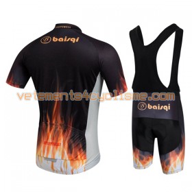 Tenue Cycliste et Cuissard à Bretelles 2016 Baishiqi N003