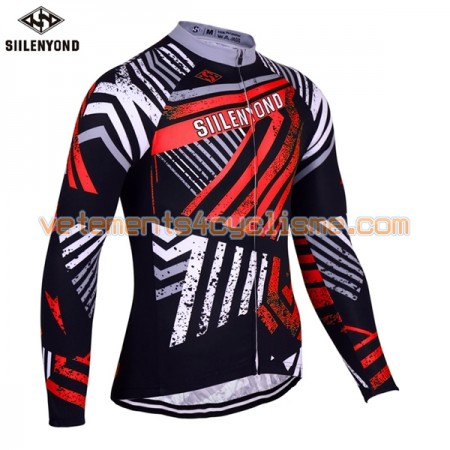 Maillot vélo 2017 Siilenyond Manches Longues N036