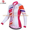 Tenue Cycliste Manches Longues et Collant à Bretelles Femme 2017 X-Tiger N009