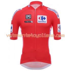 Maillot vélo Rouge 2017 La Vuelta