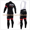 Tenue Cycliste Manches Longues et Collant à Bretelles 2016 Bora-Argon 18 N001