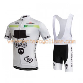 Tenue Cycliste et Cuissard à Bretelles 2017 Aozhidian N015