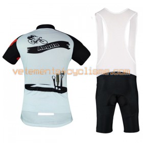 Tenue Cycliste et Cuissard à Bretelles 2017 Aogda N031