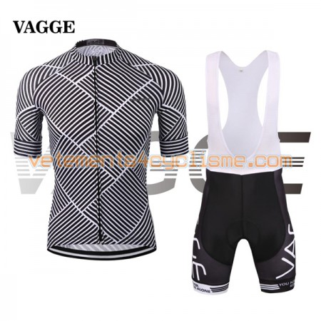 Tenue Cycliste et Cuissard à Bretelles 2017 Vagge N013