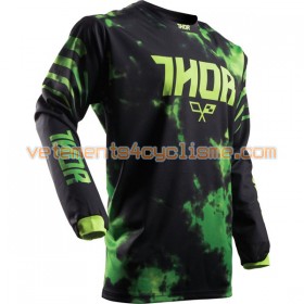 Maillots VTT/Motocross 2017 Thor Pulse TyDy Manches Longues N001