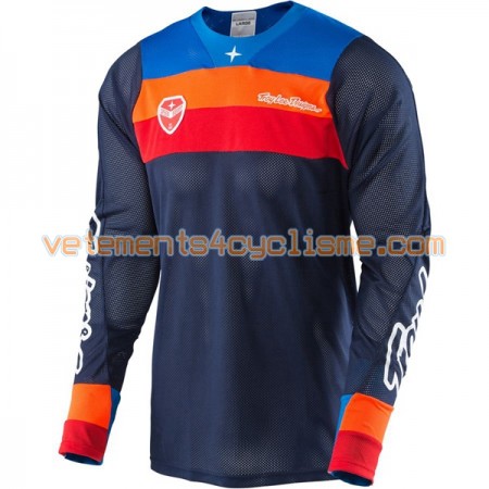 Maillots VTT/Motocross 2017 Troy Lee Designs TLD SE Air Corsa Manches Longues N001