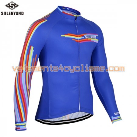 Maillot vélo 2017 Siilenyond Manches Longues N028