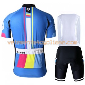 Tenue Cycliste et Cuissard à Bretelles 2017 X-Tiger N005