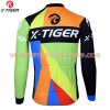 Tenue Cycliste Manches Longues et Collant à Bretelles 2017 X-Tiger N006