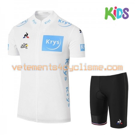 Tenue Cycliste Blanc et Cuissard Enfant 2017 Tour de France