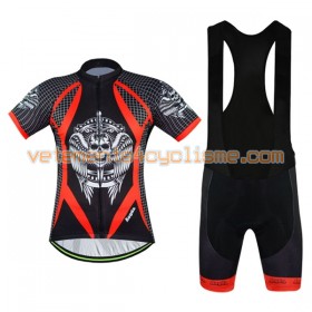 Tenue Cycliste et Cuissard à Bretelles 2017 Aogda N002