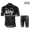 Tenue Cycliste et Cuissard Enfant 2017 Team Sky N001