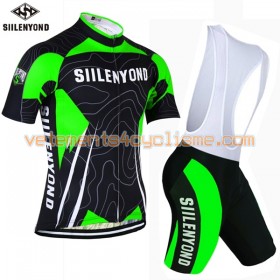Tenue Cycliste et Cuissard à Bretelles 2017 Siilenyond N002