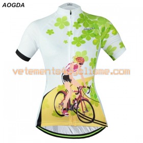 Maillot vélo Femme 2017 Aogda N006